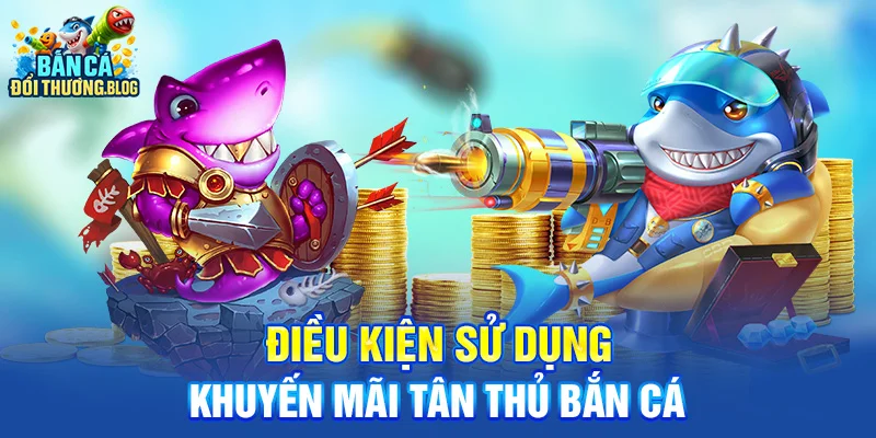 Điều kiện sử dụng khuyến mãi tân thủ bắn cá 